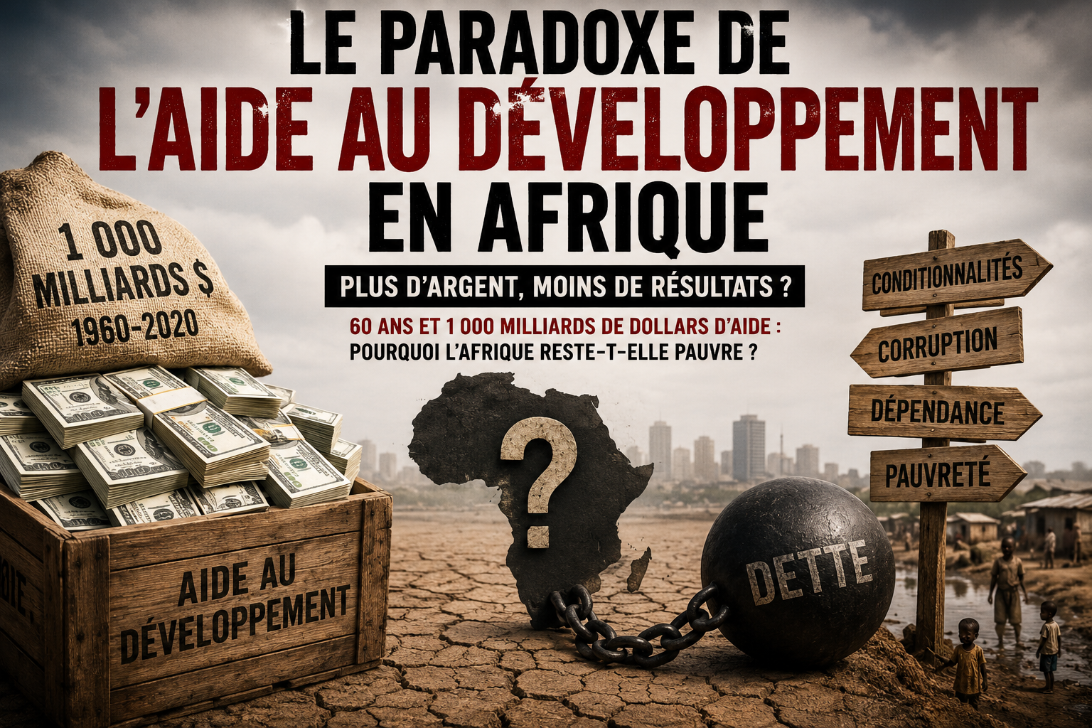 "Dette aide internationale paradoxe africain endettement FMI conditionnalités développement durable"