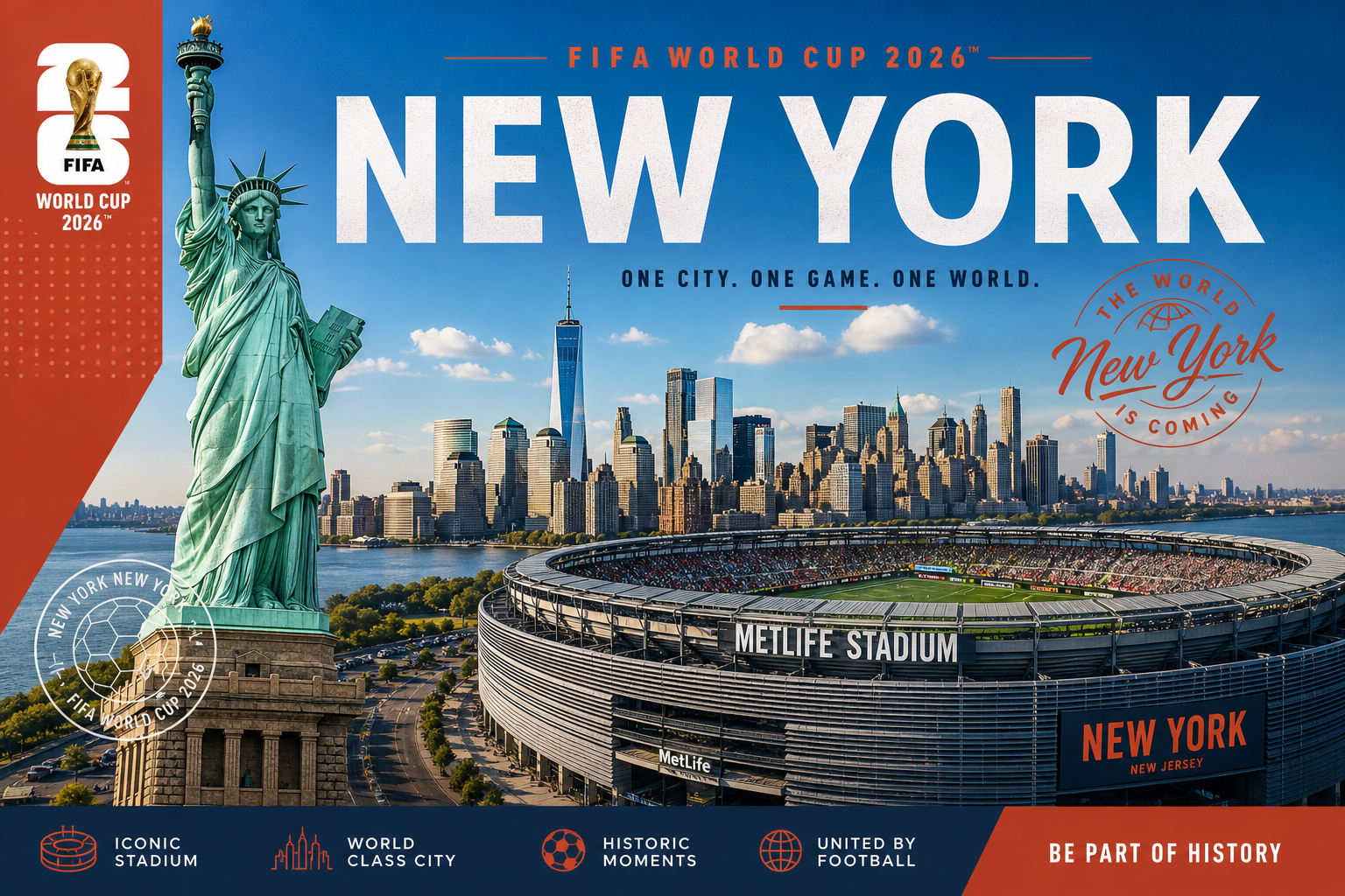 Coupe du Monde 2026 aux USA: Guide complet des 11 villes-stades avec réservations hôtels