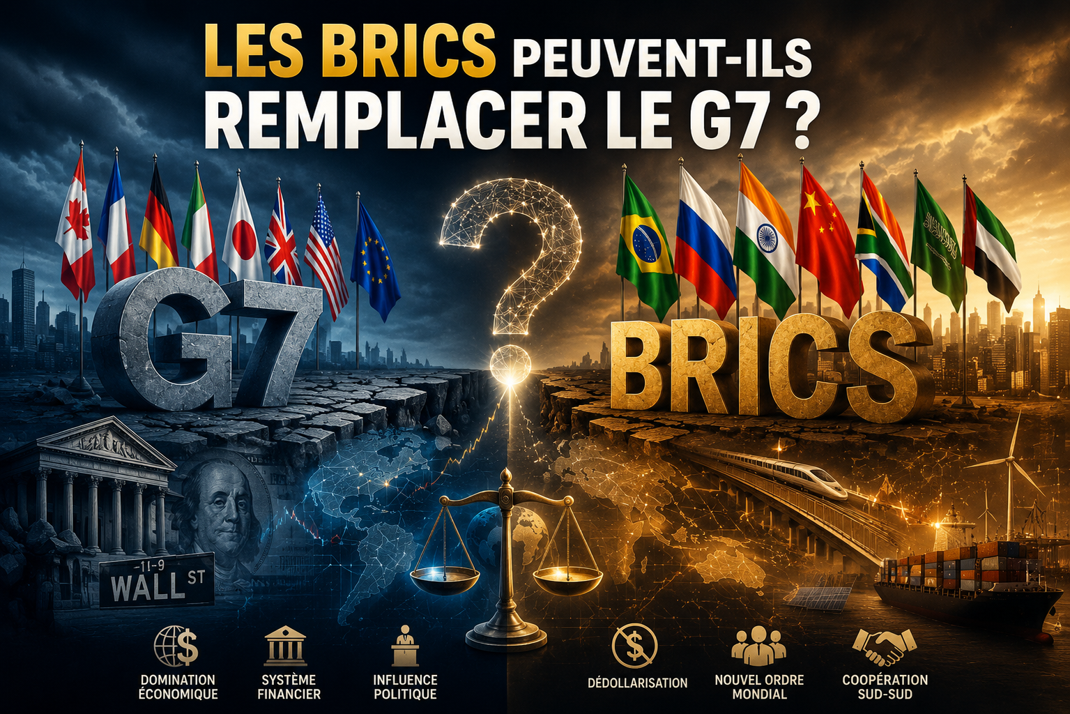 Les BRICS peuvent-ils remplacer le G7 ?